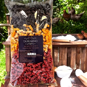 DURUMINO Házi 8 tojásos Színvarázs tészta Durumlisztből 500 g