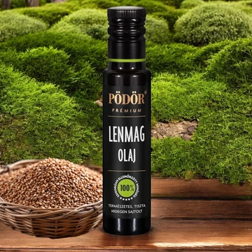 PÖDÖR Bio lenmagolaj 100ml