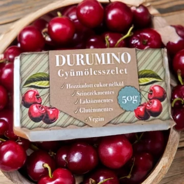 DURUMINO Gyümölcsszelet Meggyes 50g