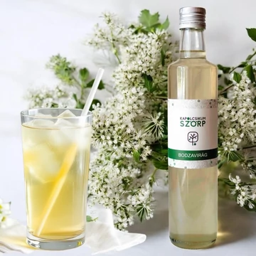 KAPOLCSIKUM Bodzavirág szörp 0,5L