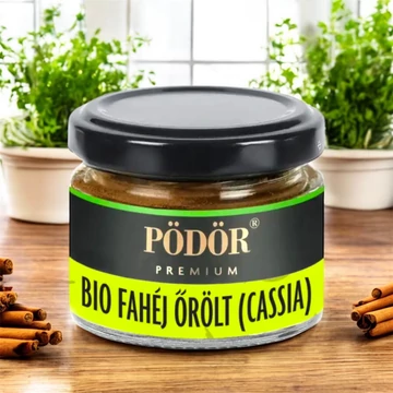 Bio fahéj őrölt (Cassia) 20g