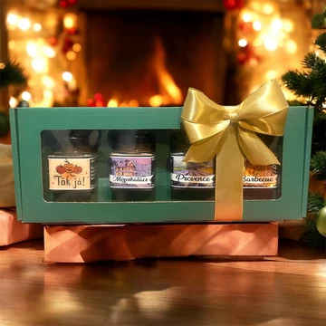 Kézműves ajándékcsomag fűszerválogatás