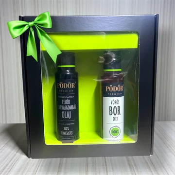 PÖDÖR Gourmet Duó Ajándékcsomag – Szarvasgomba &amp; Vörösbor