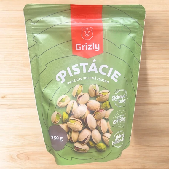 GRIZLY Pörkölt sós pisztácia JUMBO 250 g