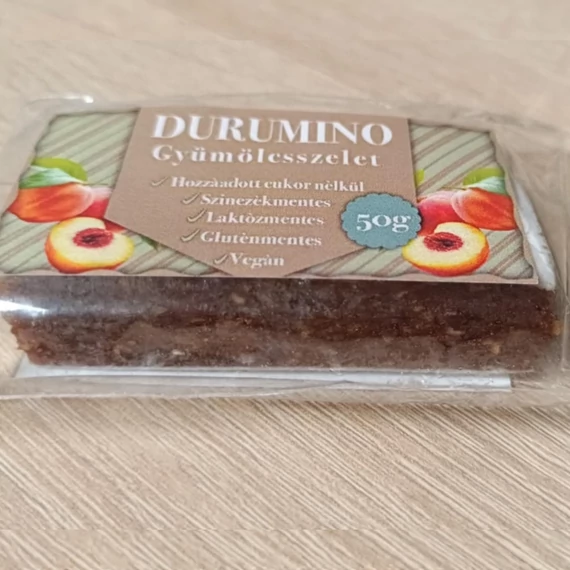 DURUMINO Gyümölcsszelet Barackos 50g