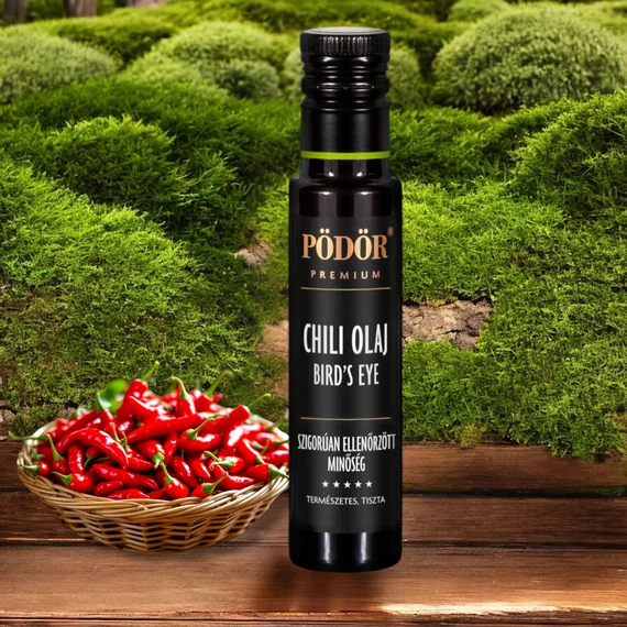 PÖDÖR Chili olaj - Bird’s eye 100ml