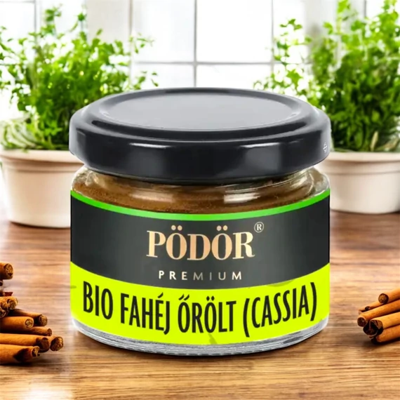 Bio fahéj őrölt (Cassia) 20g