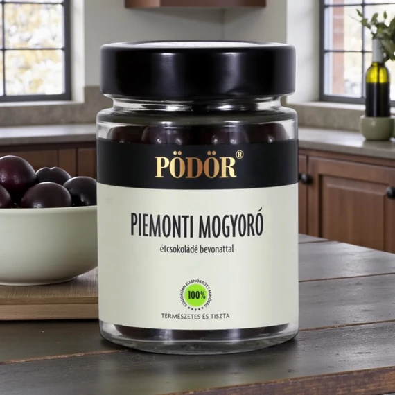 Piemonti mogyoró étcsokoládé bevonattal 100g