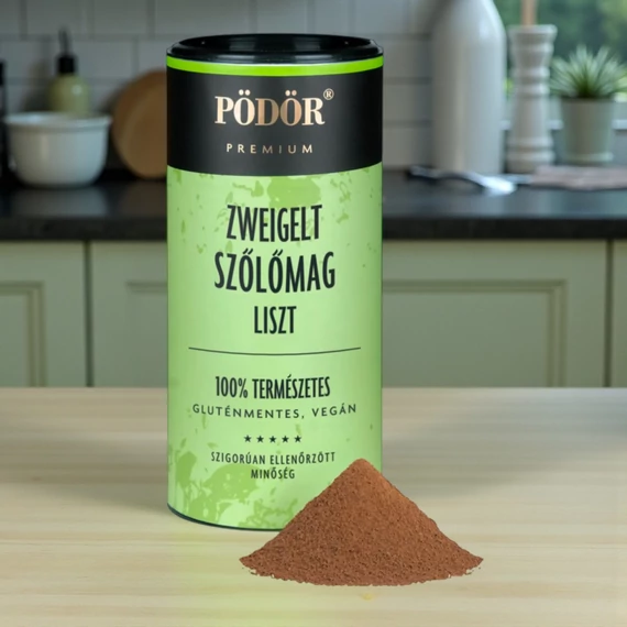 Szőlőmagliszt részlegesen olajtalanított gluténmentes 450g